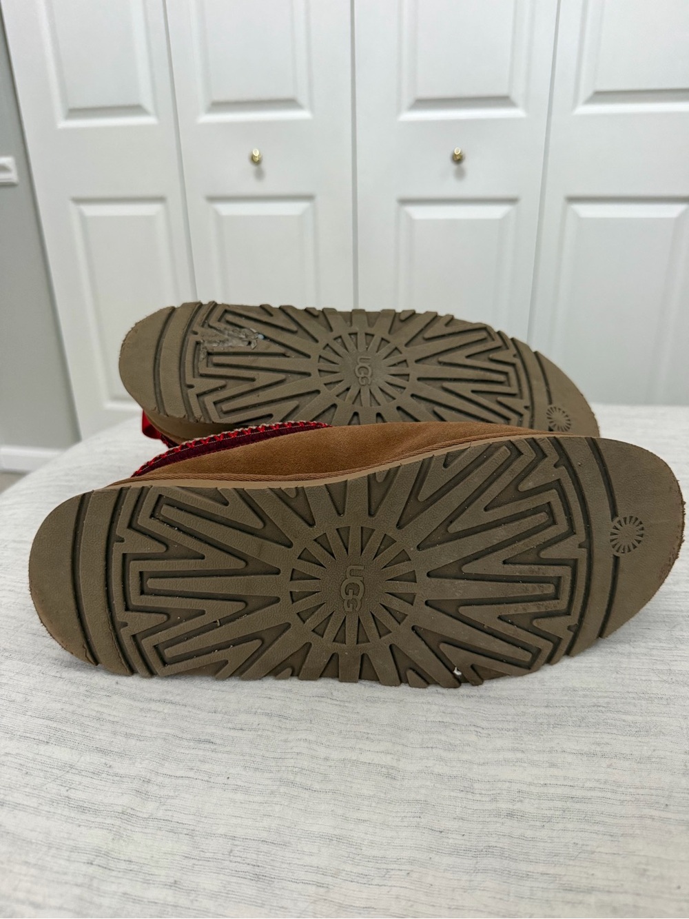 UGG Tazz II platform slippers chestnut - Picture 3 of 3